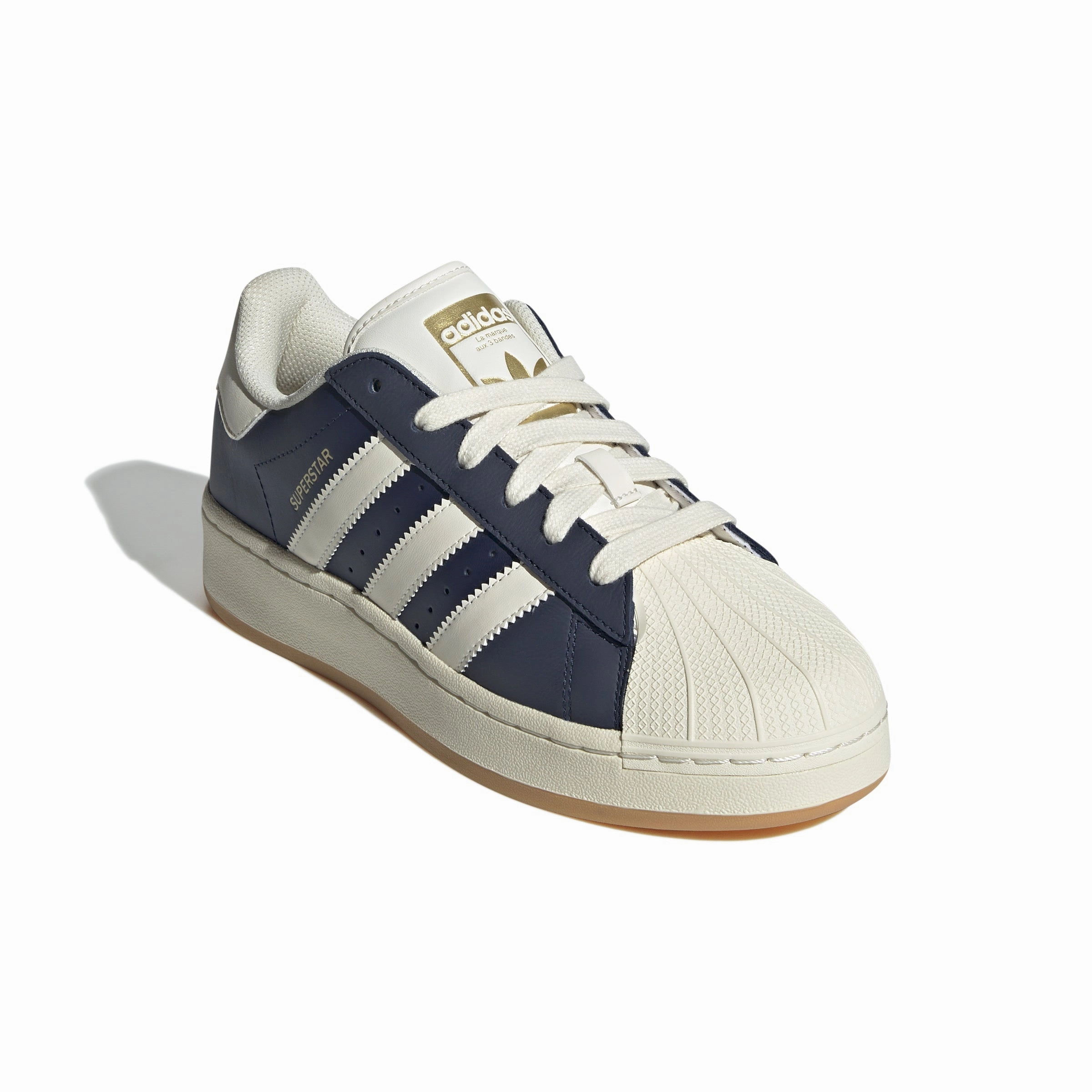school - related benefits Wmns Superstar XLG 'Night Indigo Cream White'