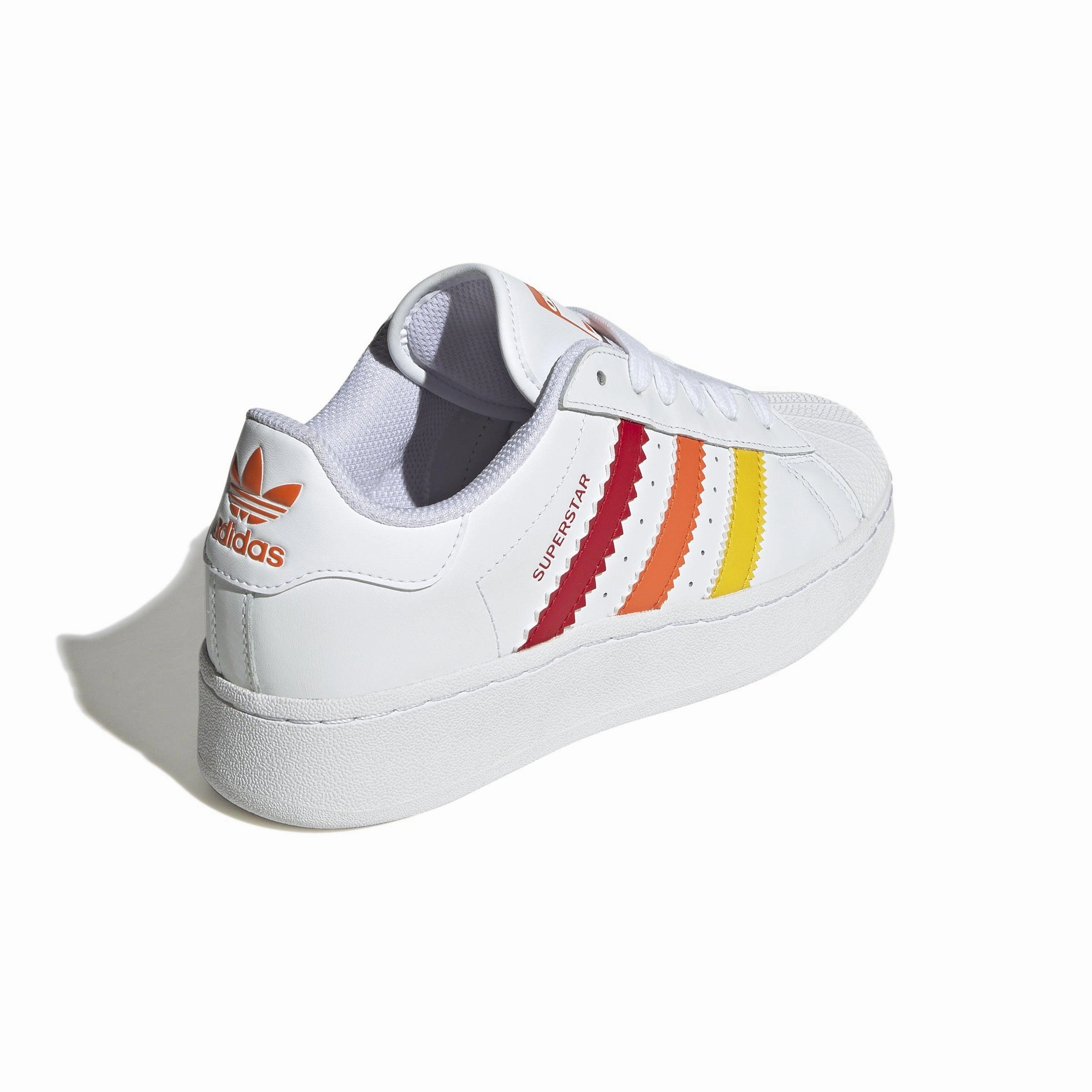 Wmns Superstar XLG 'White Multi-Color' Textured Ergonomic Contour Shape