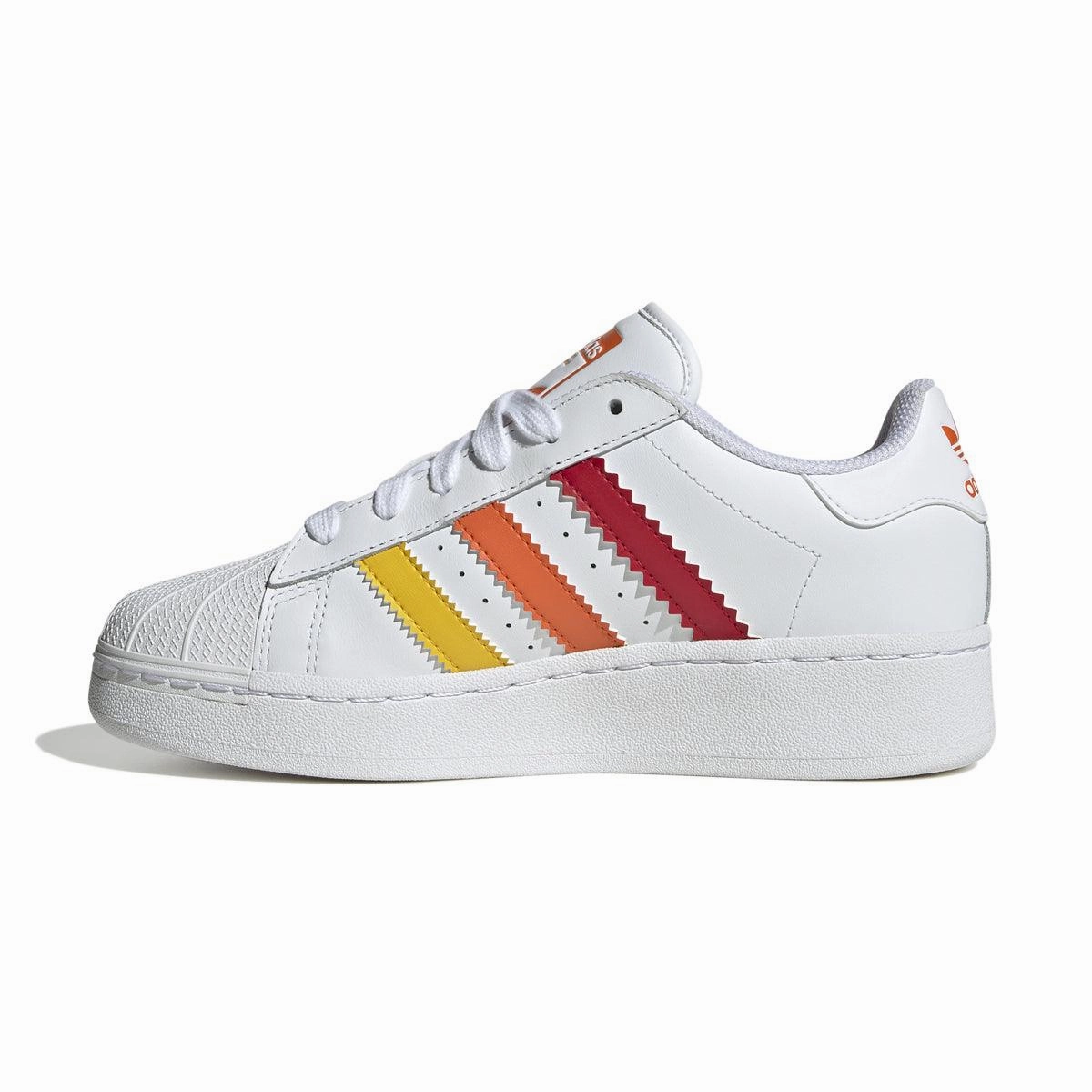 Wmns Superstar XLG 'White Multi-Color' Working