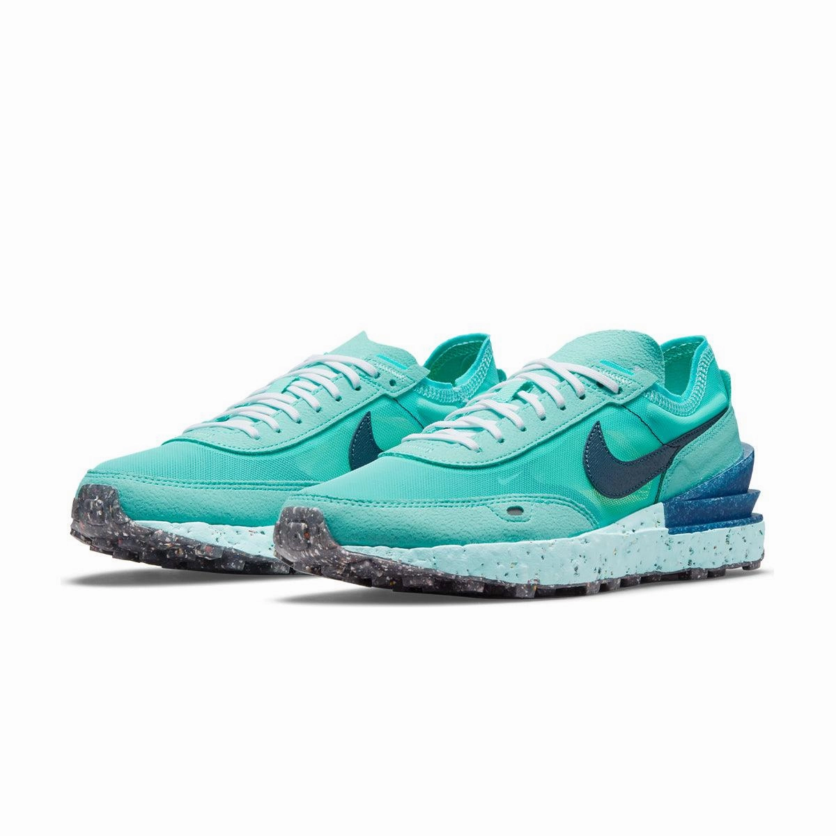 Wmns Waffle One Crater 'Turquoise' Breathable fabric Supportive Lining