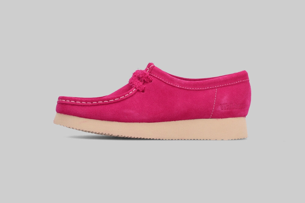 Women's Clarks Wallabee 2604 'Bright Pink' Weekend Vibes