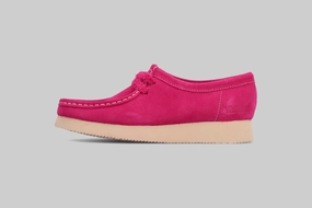 Women's Clarks Wallabee 2604 'Bright Pink' Weekend Vibes