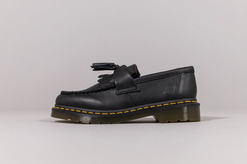 Women's Dr. Martens Adrian Virginia Leather Tassel Loafers - 22760001 All Weather Rough Terrain