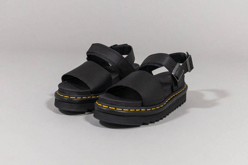 Women's Dr. Martens Voss Strap Sandals - 24233001 Rugged Comfort