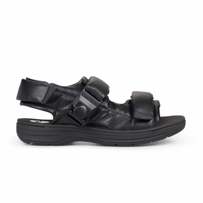   Martine Rose Sandal 'Black Leather' Asymmetric Lace Configuration